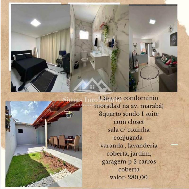 Casa, 3 quartos - Foto 1